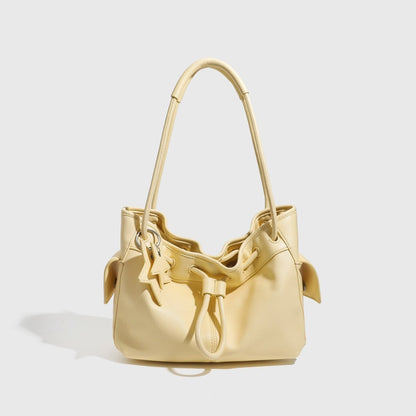Zoraflux Soft Star Charm Drawstring Tote Bag 2 Sizes - zoraflux