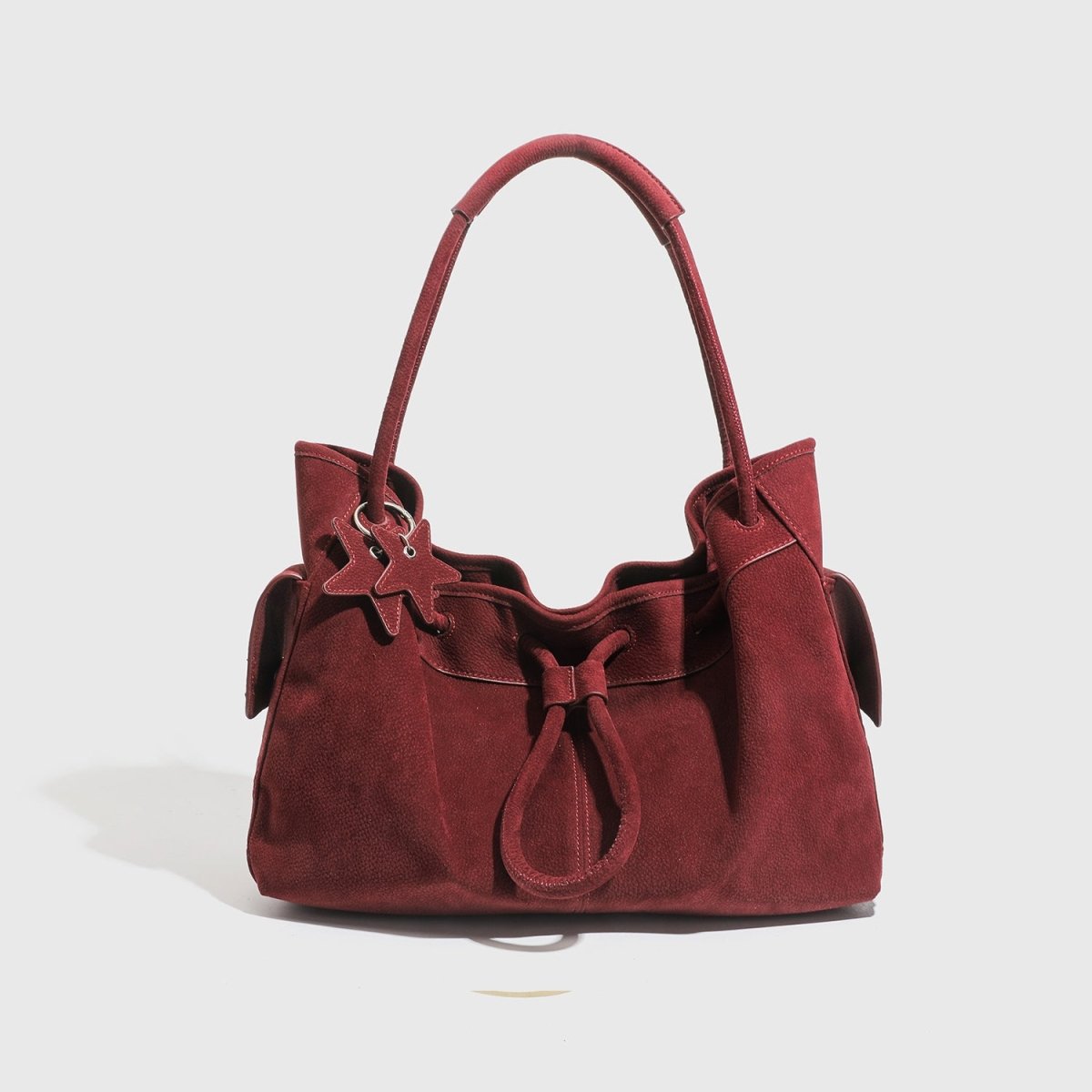 Zoraflux Soft Star Charm Drawstring Tote Bag 2 Sizes - zoraflux